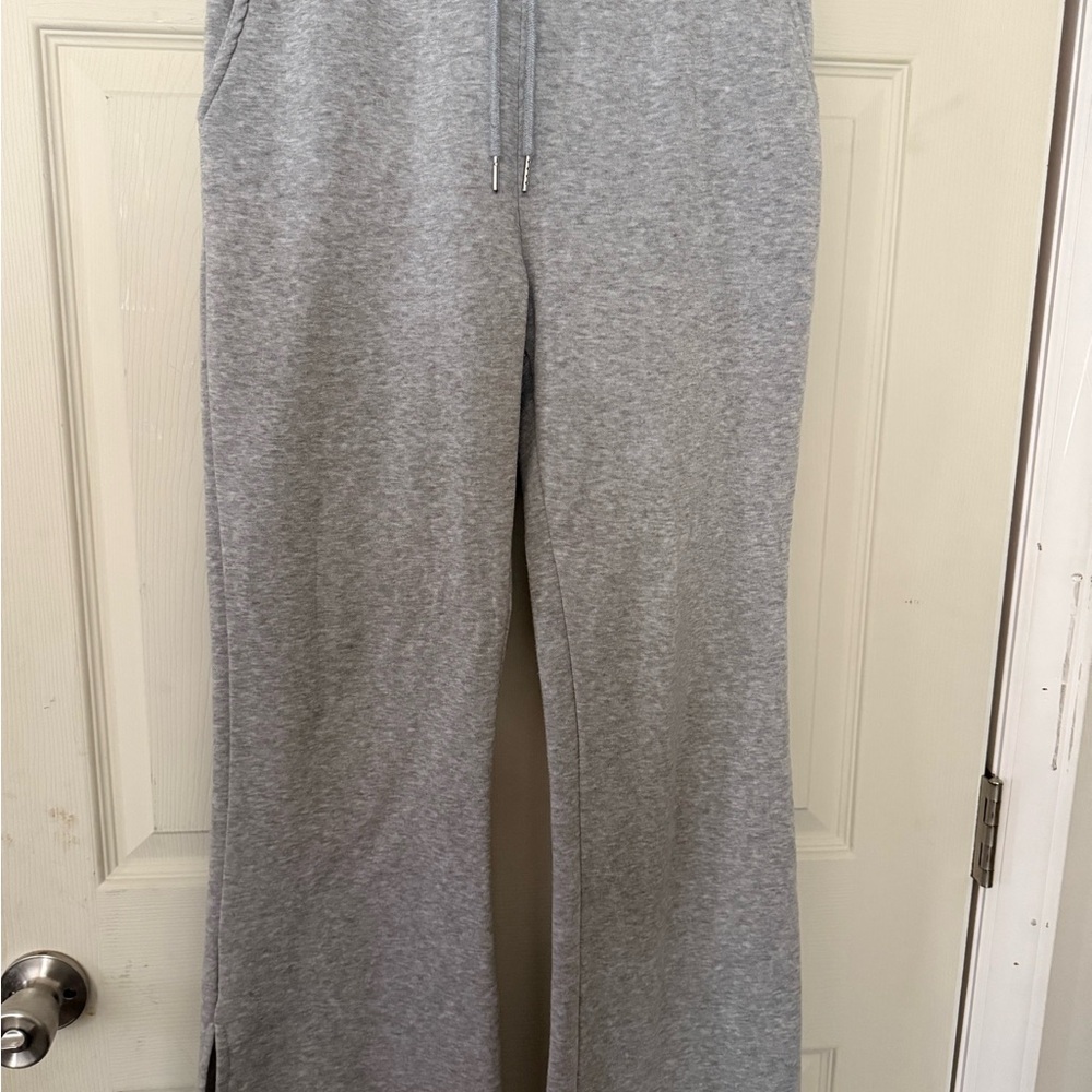 Gray Moral Society Drawstring Lounge Pants size Medium